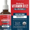 Suplemento de Vitamina B12 Bioativa Triquetra Health - 3 Formas com Alta Absorção e Sabor de Cereja