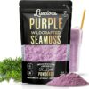 Pó de Musgo do Mar Roxo Orgânico - Rico em Nutrientes para Saúde e Bem-Estar