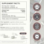 Berberina 600 mg partiQlar - Suplemento Natural para Metabolismo e Colesterol Saudável - 2