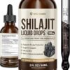 Himalayan Shilajit Liquid Drops VITA GUARD 1000mg - Suporte à Energia e Imunidade com Minerais