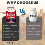 Suplemento de Boro Vegano VAITE 60 Gomas para Força Óssea e Flexibilidade Articular - 2