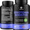 Suplemento Natural de Serotonina TWINLEAF 60 Cápsulas - Gerenciador de Humor e Cortisol para Mulheres