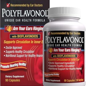 Polyflavonol com Bioflavonoides Windmill 90 Cápsulas - Suporte Natural à Saúde Auditiva e Alívio do Zumbido