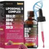 Suplemento Lipossomal de Vitamina B12 Methylcobalamin Qanoreth - Energia e Foco Aumentados