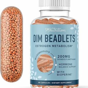 Suplemento DIM 60 Cápsulas - Equilíbrio Hormonal e Antioxidante para Homens e Mulheres