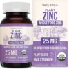 Organic Zinc 25 mg Triquetra Health - Suplemento Orgânico para Suporte Imunológico e Antioxidante