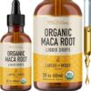 Maca Root Liquid Drops 2 Fl Oz - Suporte Orgânico para Energia e Equilíbrio Hormonal Natural