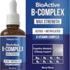 BioActive Complexo de Vitaminas B Líquido - Máxima Absorção e Energia para o Sangue