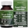 Total Olive® Triquetra Health 60 Cápsulas - Extrato Potente de Folha de Oliveira com 40% Oleuropeína e Antioxidantes Naturais