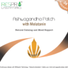 Patches de Ashwagandha e Melatonina - Relaxamento Natural em 24 Patches