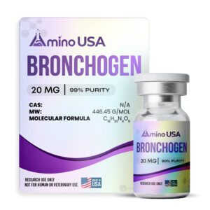 Bronchogen 20mg - Peptídeo de Pesquisa para Estudos Respiratórios