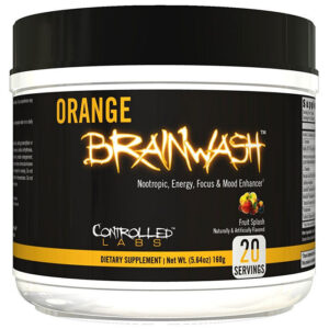 Orange Brainwash - Suplemento Nootrópico para Foco e Energia