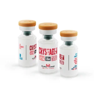 Crystagen PureRawz 10mg - Peptídeo de 99% Pureza para Pesquisa em Saúde Imunológica - 10mg