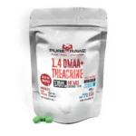 DMAA + Theacrine Stack PureRawz - Aumente Energia e Foco com 99% de Pureza - 170mg por comprimido/40ct/6.8g