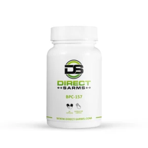 Cápsulas de Peptídeo BPC157 da Direct Sarms - Cicatrização Acelerada e Saúde Digestiva