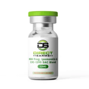 HGH Frag Ipamorelin CJC-1295 DAC Blend - Aumente seu Desempenho e Elimine Gordura com Peptídeos Avançados - 12mg ampola
