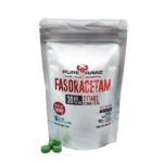 Fasoracetam PureRawz 30ml - Nootrópico Não Estimulante com 99% de Pureza para Aumento Cognitivo - Comprimidos 30mg por comprimido/27ct/810mg