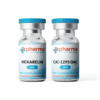 Hexarelin CJC-1295 DAC Combo 2mg - Aumenta Hormônio de Crescimento para Ganho Muscular e Recuperação Eficiente