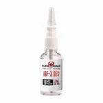 IGF-1 DES PureRawz 1mg - Peptídeo de Alta Pureza para Crescimento Muscular e Reparação Celular - Nasal spray 10mcg por spray/1mg
