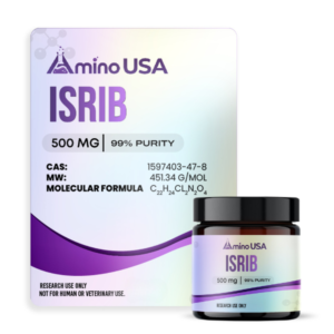 ISRIB Amino USA 500mg - Nootrópico com Potencial Neuroprotetor e Cognitivo para Pesquisa