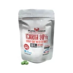 Icariin 98% Extrato de Horny Goat Weed - Suporte à Saúde Sexual e Óssea com 30 Cápsulas - Comprimidos 50mg por comprimido/30ct/1.5g