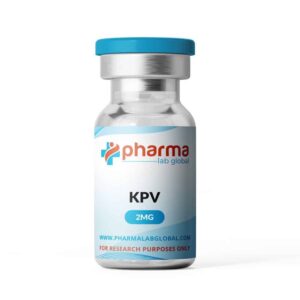 KPV Peptide 2mg da Pharma Lab Global - Potente Tripeptídeo Anti-Inflamatório para Saúde Intestinal