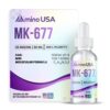 MK-677 Solution Amino USA 750mg - Estimula Naturalmente o Hormônio de Crescimento para Pesquisa