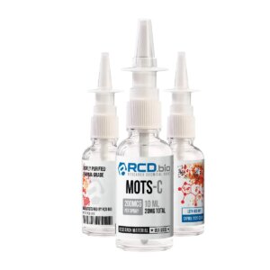 MOTS-C Nasal Spray RCD Bio 10ml - Melhora a Função Mitocondrial e Sensibilidade à Insulina