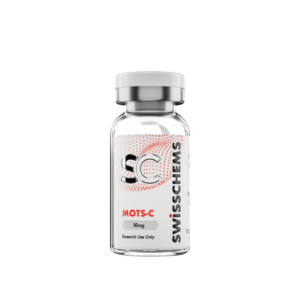 MOTS-C Swiss Chems 10mg - Peptídeo Mitochondrial para Aumento da Regulação Metabólica e Energia
