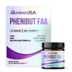 Phenibut FAA Amino USA 10 Gramas - Potencial Calmante e Melhoria Cognitiva Eficaz