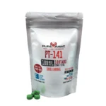 PT-141 Pure Rawz 100mcg - Peptídeo Para Estudo do Comportamento Sexual com 99% de Pureza - Sublingual comprimidos 100mcg por tab/100ct/10mg