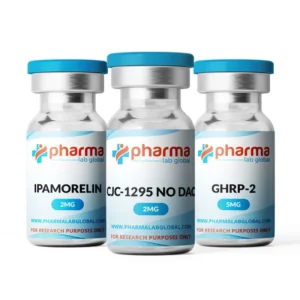 Combo de Peptídeos Ipamorelin GHRP-2 CJC-1295 No DAC 2mg/5mg - Para Aumento de Hormônio de Crescimento e Ganho Muscular