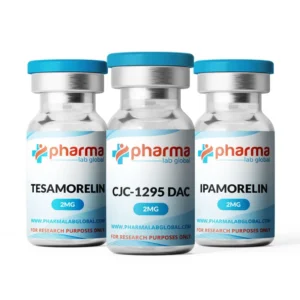 Combo de Peptídeos Tesamorelin, Ipamorelin e CJC-1295 DAC 6mg - Potencialize Seus Níveis de GH
