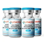HGH Frag 176-191 com Ipamorelin e CJC-1295 DAC - Queima de Gordura e Crescimento Muscular Eficiente - 4 x 12mg Multipack