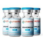 Ipamorelin Peptide Vial 2mg - Estímulo Natural ao Crescimento Muscular e Perda de Gordura Eficiente - 4 x 5mg ampola Multipack