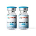 Combo de Sermorelin & Ipamorelin Pharma Lab Global 2mg - Aumenta Hormônio de Crescimento e Vitalidade - 2