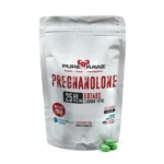 Pregnanolone Purerawz 5mg - Suplemento Hormonal com 99% de Pureza e Eficácia Comprovada - Comprimidos 25mg por comprimido/60ct/1500mg