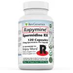 Rapymine RevGenetics 120 Cápsulas - Suporte à Autophagia e Antienvelhecimento com Espermidina