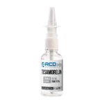 Spray Nasal de Tesamorelin RCD Bio 10ml - Aumente a Liberação de Hormônio de Crescimento com 99% de Pureza - 200mcg por spray/10ml/20mg