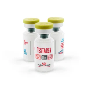 Testagen PureRawz 20mg - Peptídeo Sintético de Alta Pureza para Pesquisa em Regulação Hormonal