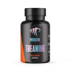 Theanine Predator Nutrition 90 Cápsulas - Calma e Sono de Qualidade