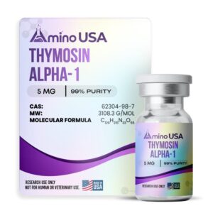 Thymosin Alpha-1 5mg - Peptídeo para Imunomodulação e Terapia Anti-inflamatória de Alta Pureza