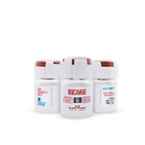 Vincamine PureRawz 1g - 99% Pureza para Aumento do Fluxo Sanguíneo Cerebral e Metabolismo