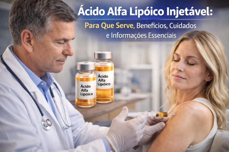 Ácido Alfa Lipóico Injetável para Lipedema: O Que Dizem os Estudos, Possíveis Benefícios e Cuidados