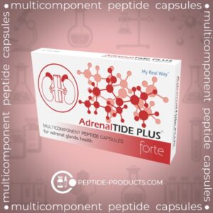 Adrenal TIDE PLUS FORTE My Real Way - Bioregulator para Glândulas Adrenais e Equilíbrio Hormonal