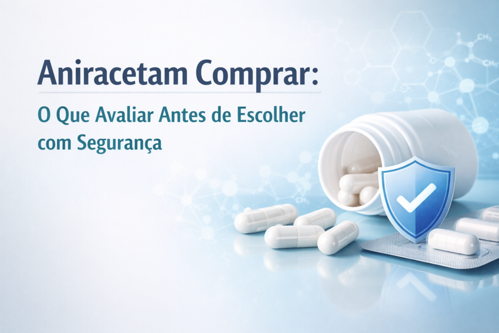 Aniracetam Comprar: O Que Avaliar Antes de Escolher com Segurança