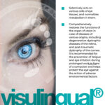 Visulingual Lingual Cytogens 10 ml - Bioregulator para Restauração da Saúde Visual com Peptídeos - 2