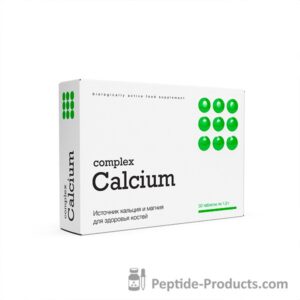 CALCIUM COMPLEX Peptides - Suporte Completo para Saúde Óssea e Envelhecimento Ativo com Cálcio e Vitaminas
