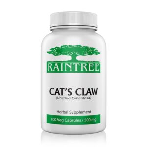 Raintree Cat’s Claw 500 mg - Suporte Imunológico e Digestivo em Cápsulas Naturais