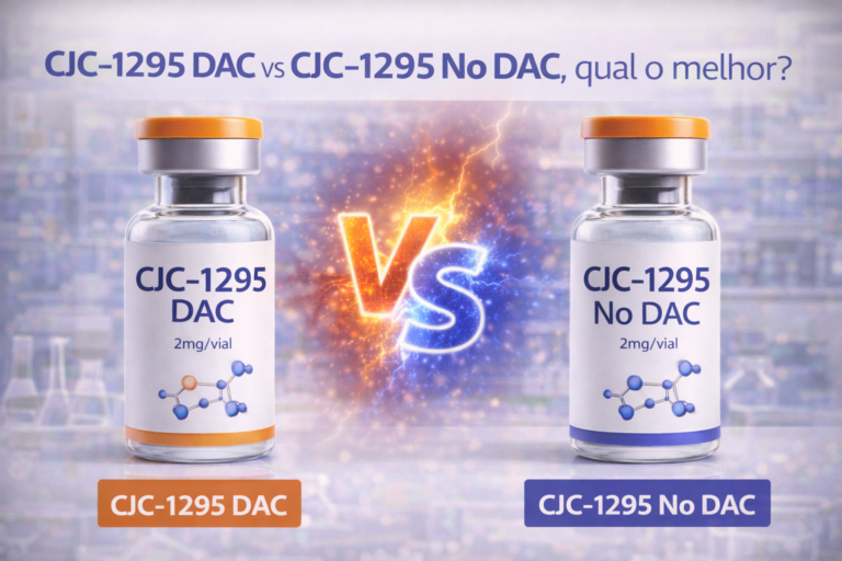 CJC-1295 DAC vs CJC-1295 No DAC, qual o melhor?